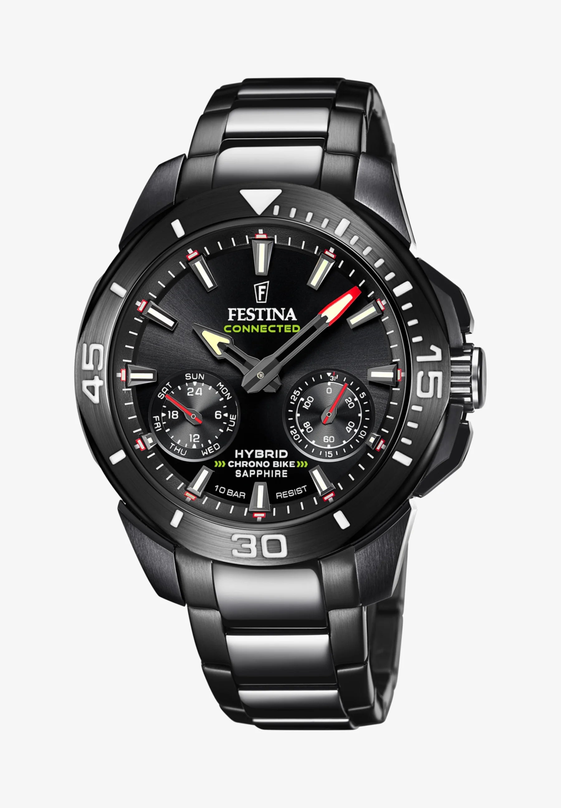 FESTINA CONNECTED F20648/1 NERO ACCIAIO INOSSIDABILE