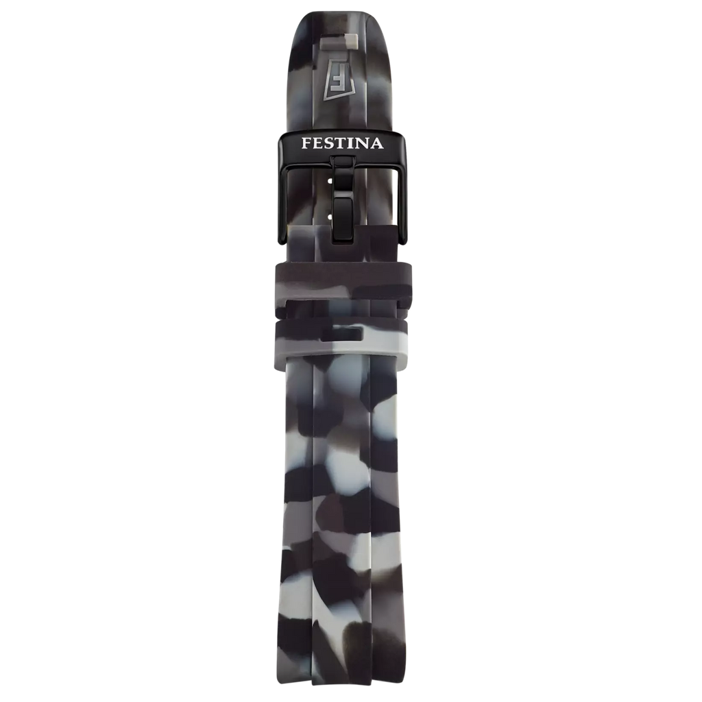 FESTINA CONNECTED F20545/1 NERO CAMOUFLAGE ACCIAIO INOSSIDABILE