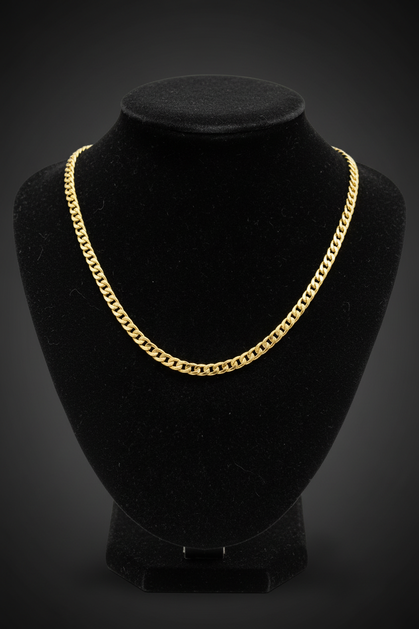 Collana oro 18k - busto