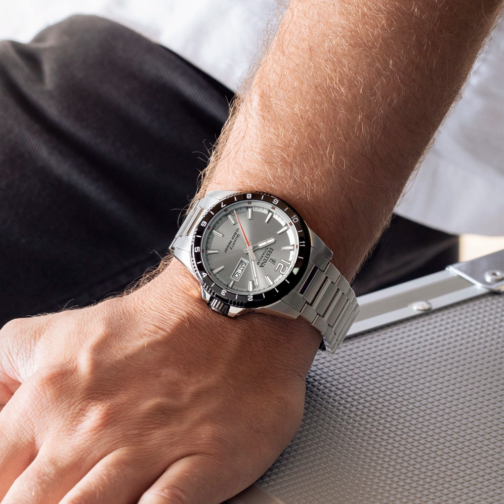 OROLOGIO FESTINA F20698/1 GRIGIO CINTURINO TITANIO, UOMO